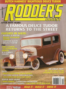 RODDER'S DIGEST 2006 APRIL - BUILDING RARE HOT RODS FROM COMMON STYLES